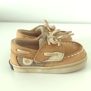 Baby Sperry Topsiders size 2m